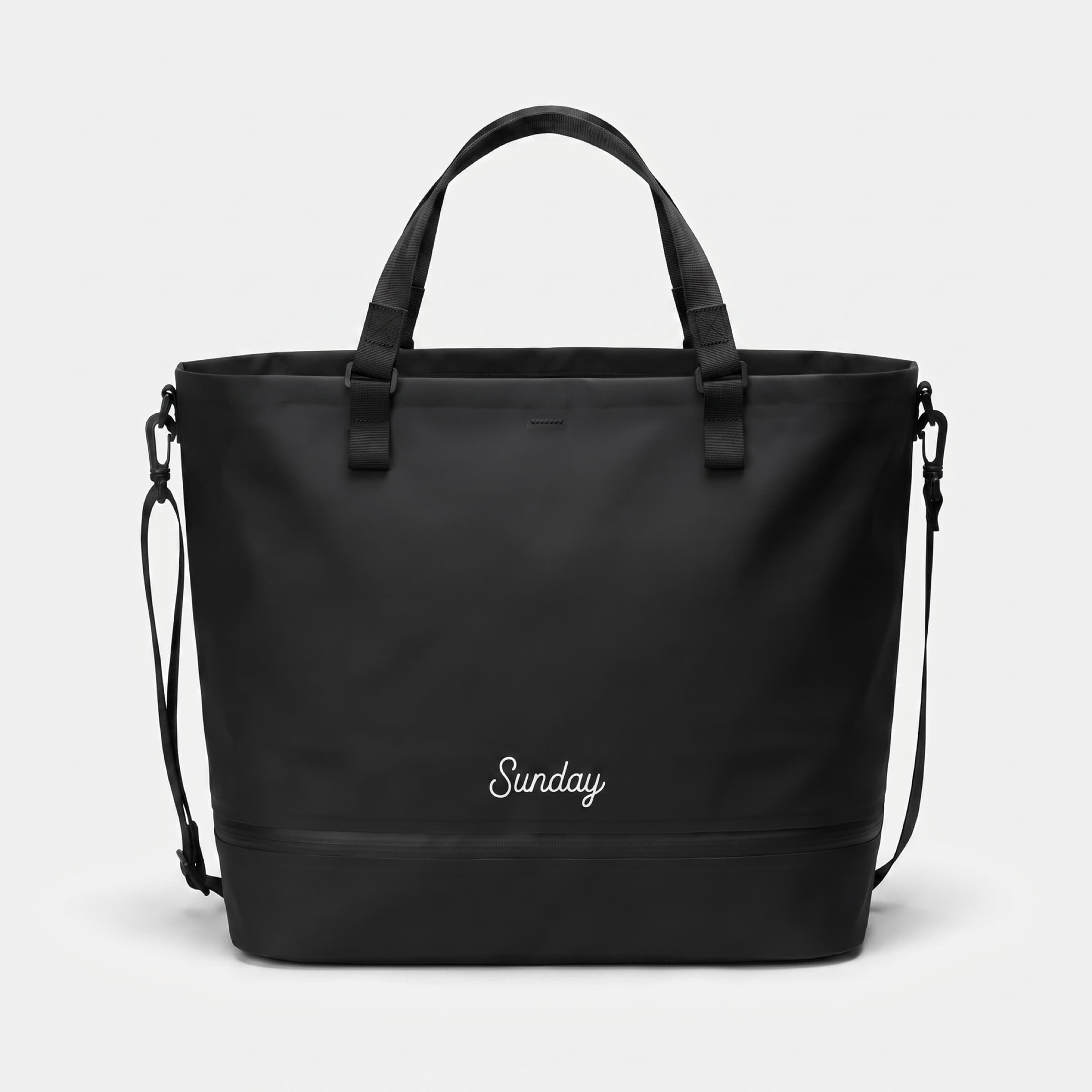 The Sunday Tote in black